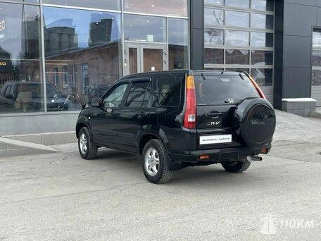 Honda, CR-V, 2400, 162, бензин, внедорожник, автомат, полный привод, среднее состояние, левый, черный, 750 000 ₽