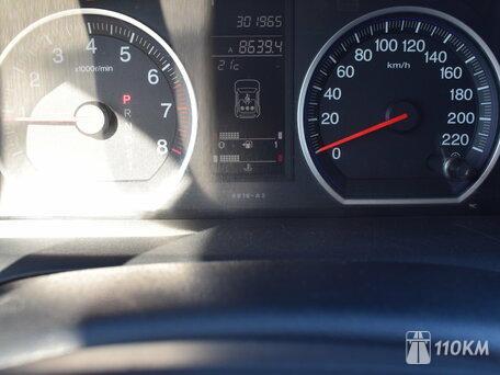Honda, CR-V, 2400, 166, бензин, внедорожник, автомат, полный привод, среднее состояние, левый, серебряный, 1 179 000 ₽