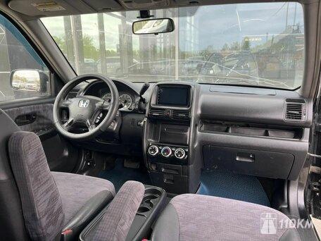 Honda, CR-V, 2400, 162, бензин, внедорожник, автомат, полный привод, среднее состояние, левый, черный, 750 000 ₽
